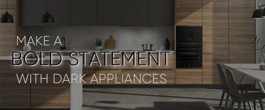 Make A Bold Statement With Dark Appliances