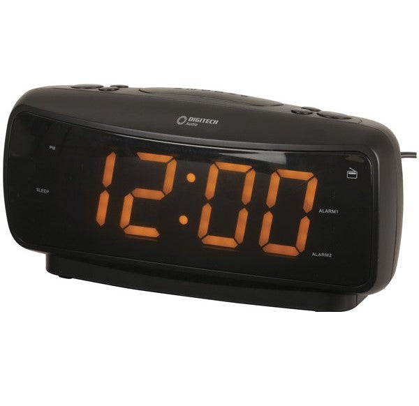 Techbrands LED Alarm Clock AM/FM Radio