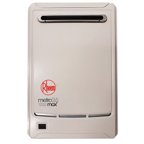 RHEEM HOT WATER SYSTEM CONTINUOUS FLOW METRO 26L/MIN