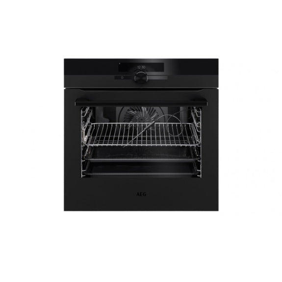 AEG SenseCook 60cm Pyrolytic Oven - Matte Black
