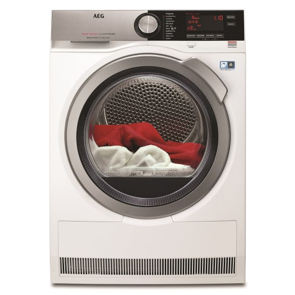 AEG 8000 SERIES SENSIDRY HEAT PUMP DRYER W/-ABSOLUTE CARE SYSTEM 8kg