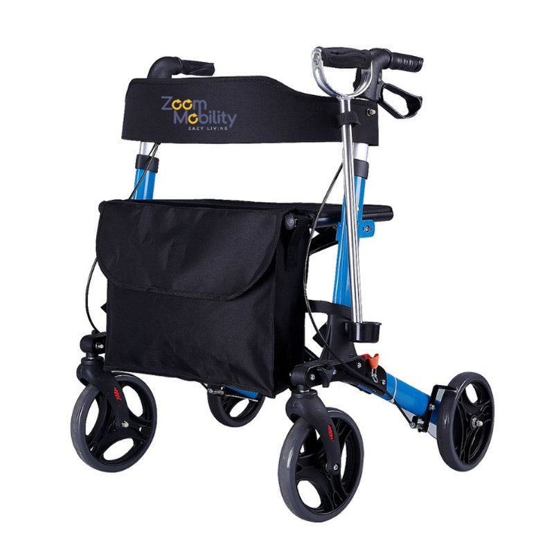 Zoom Mobility Air-Max Z10 Rollator - Blue