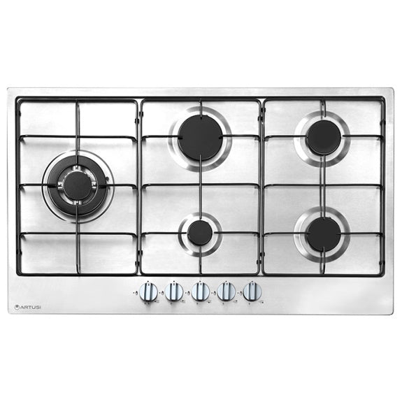 Artusi 90cm 5 Burner Gas Cooktop