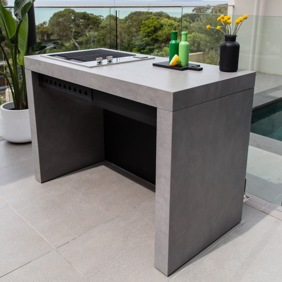 Artusi Outdoor Kitchen Cabinet - Cosmopolta Grey Stone