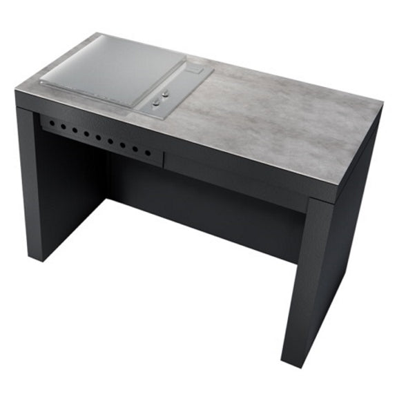 Artusi 1400mm Outdoor Kitchen Cabinet Aperto Ascale Stone - Torano Stauario
