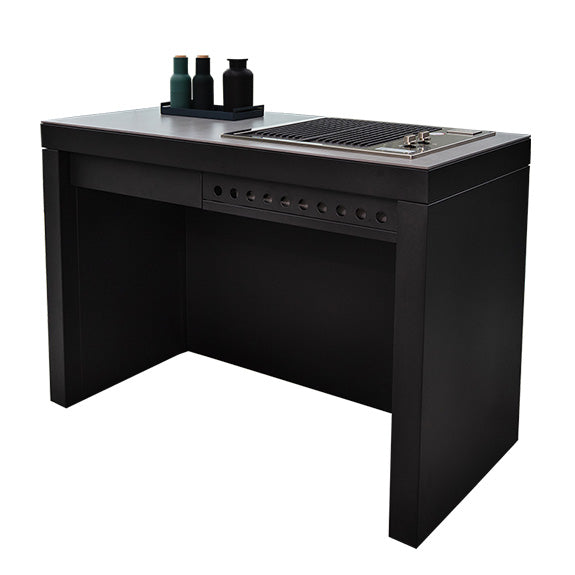 Artusi 1400mm Outdoor Kitchen Cabinet Aperto Ferro - Impera Black