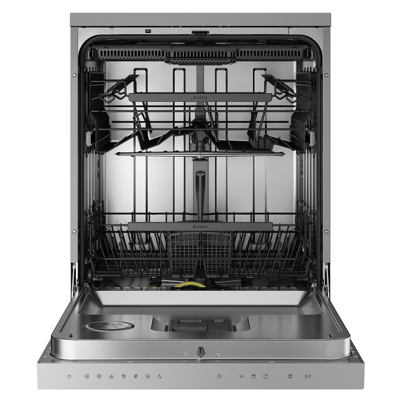 ASKO14 Place Setting Freestanding Dishwasher - Stainless Steel