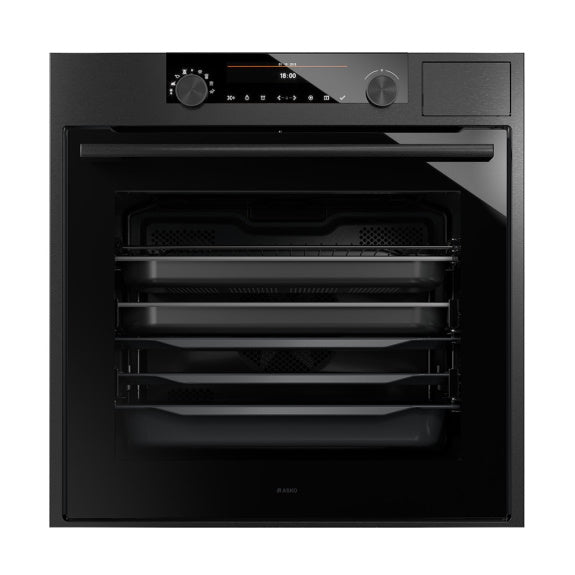 ASKO 60cm Built-In Combination Steam Oven - Black Stainless Steel
