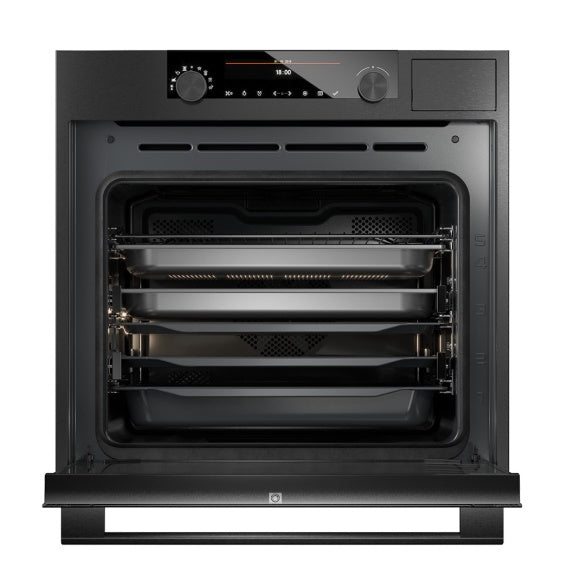 ASKO 60cm Built-In Combination Steam Oven - Black Stainless Steel