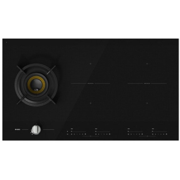 Asko Pro Series Duo Fusion 90cm 5 Zone Induction Cooktop - Black