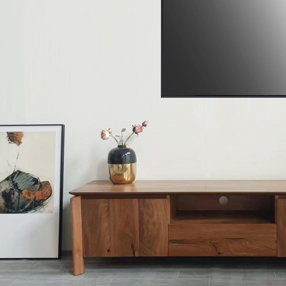 Atherton 1800mm Timber Entertainment Unit - Natural