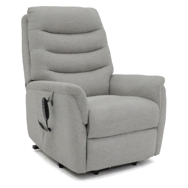 Avante Stirling Lift & Recliner Arm Chair in Platinum - Standard Sized