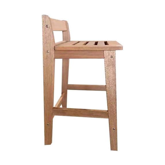 Avoca 5 Piece Timber Bar Table Set - Teak