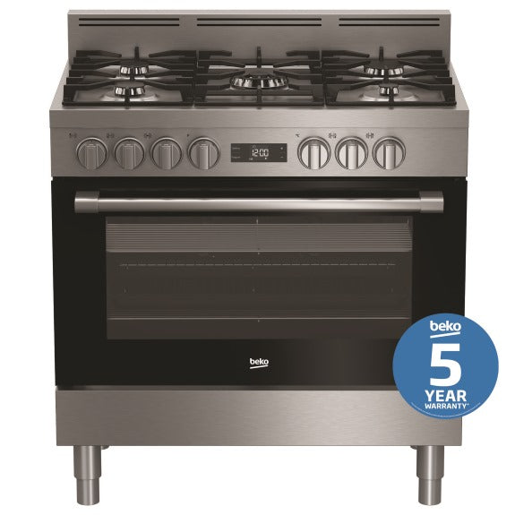 Beko 90cm Freestanding Dual Fuel Cooker