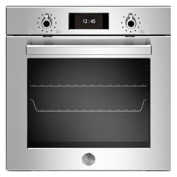 Bertazzoni Professional Series 60cm Built-In Pyrolytic + Hydro Oven - Stainless Steel