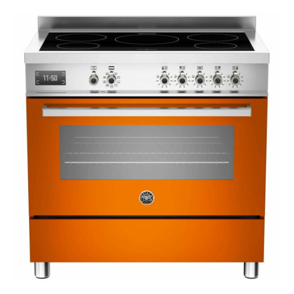 Bertazzoni Professional Series 90cm Induction Cooker - Orange