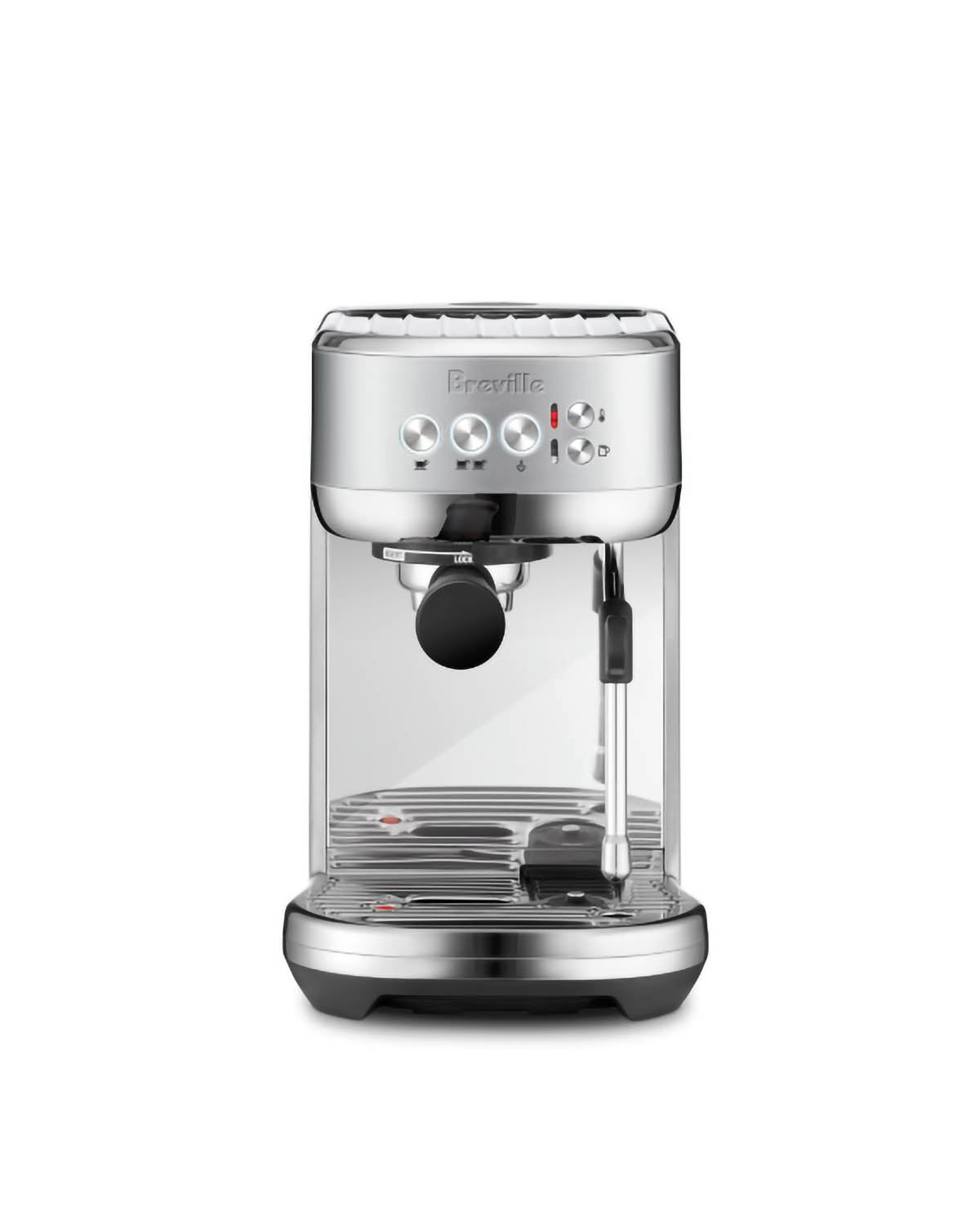 Breville The Bambino Plus Manual Coffee Machine - Stainless Steel