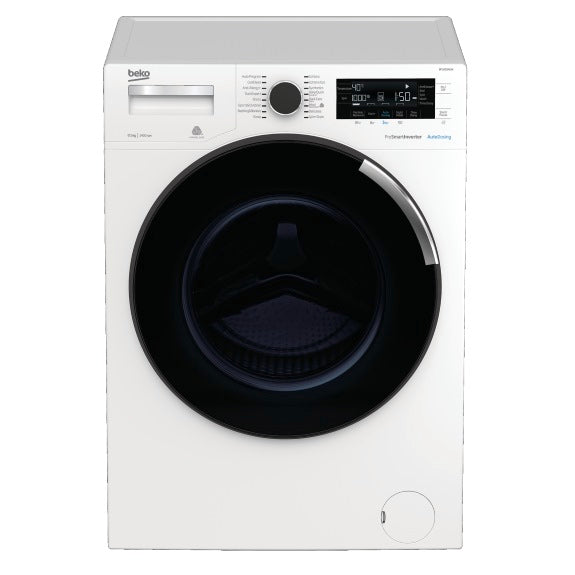 Beko 8.5kg Front Load Washer with Autodose - White