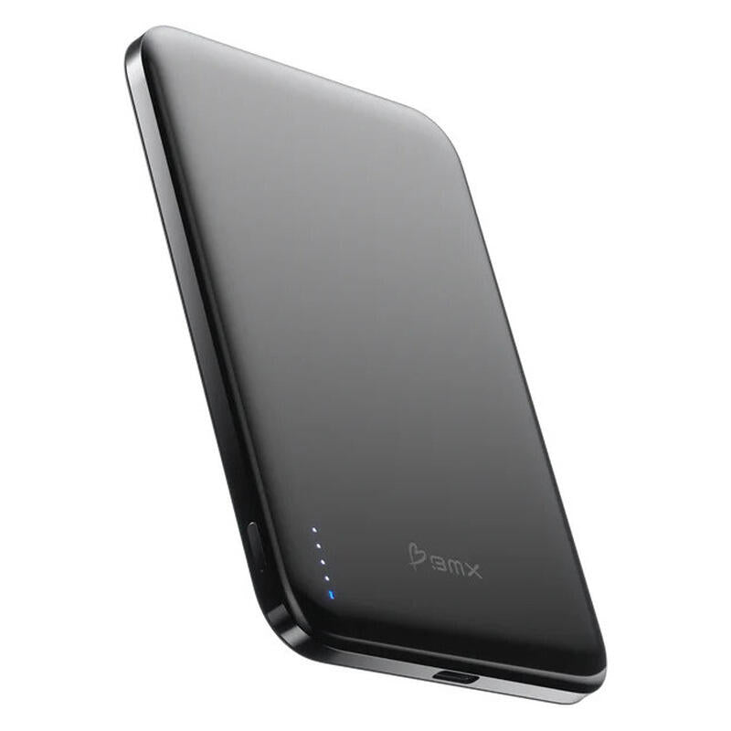 BMX 5,000mAh SolidSafe Air Magnetic Power Bank - Black