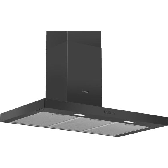 BOSCH SERIES 2 WALL MOUNTED CANOPY RANGEHOOD - BLACK 90cm