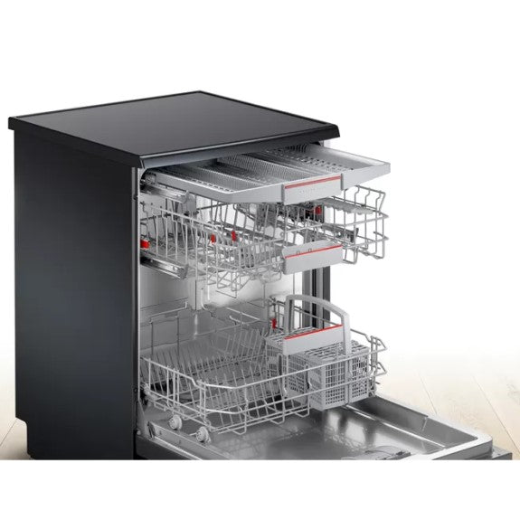 BOSCH SERIES 4 FREESTANDING DISHWASHER - BLACK INOX 60cm