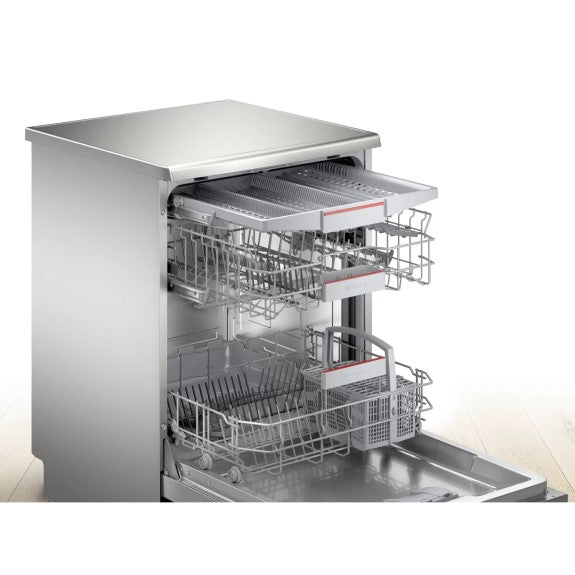 BOSCH SERIES 4 FREESTANDING DISHWASHER - STAINLESS STEEL 60cm