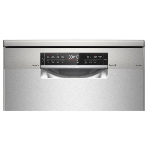 BOSCH SERIES 8 FREESTANDING DISHWASHER - STAINLES STEEL 60cm