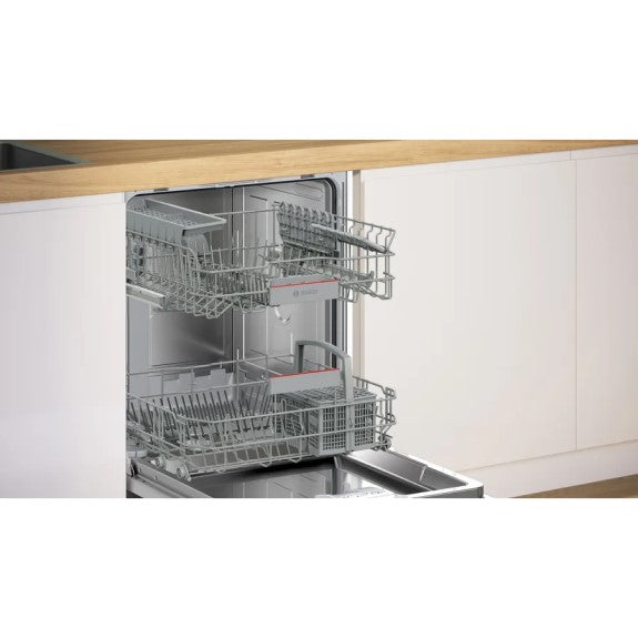 BOSCH SERIES 4 BUILT UNDER DISHWASHER - STAINLESS STEEL 60cm
