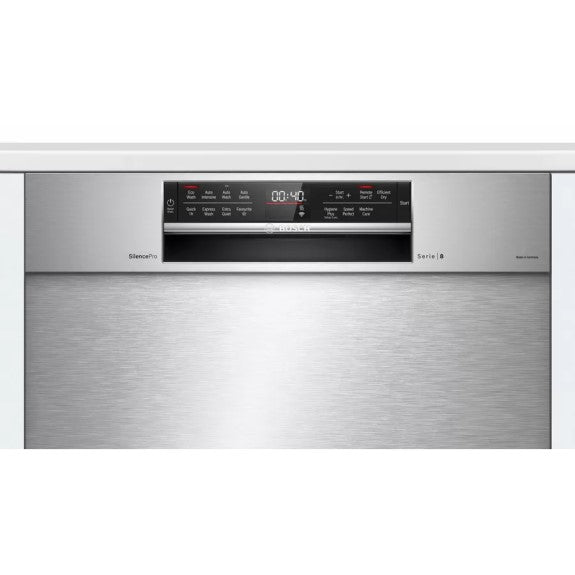 BOSCH SERIES 8 BUILT UNDER DISHWASHER - STAINLESS STEEL 60cm