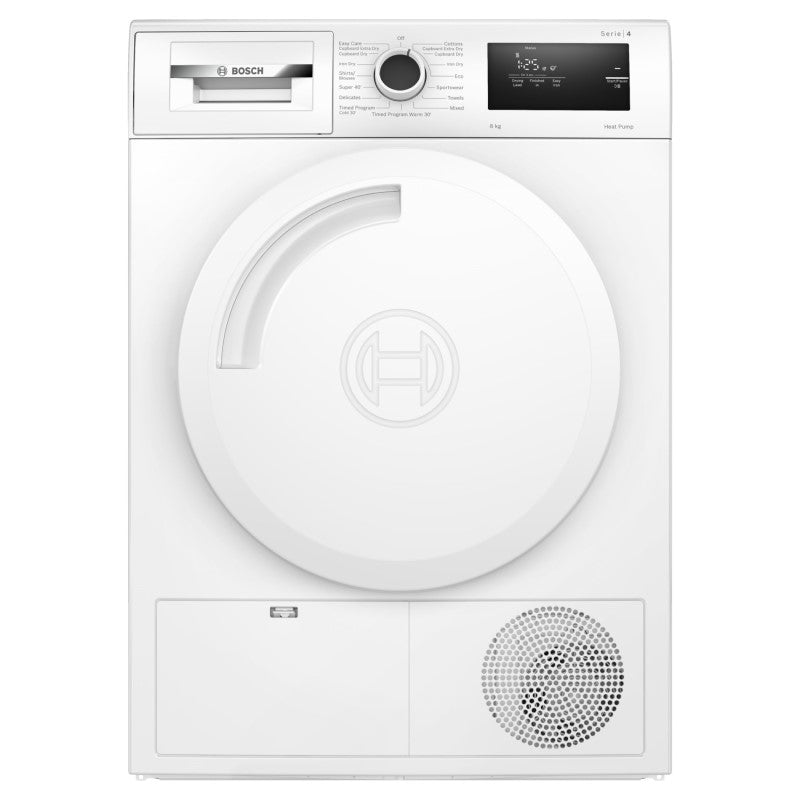 Bosch 8kg Series 4 Heat Pump Tumble Dryer