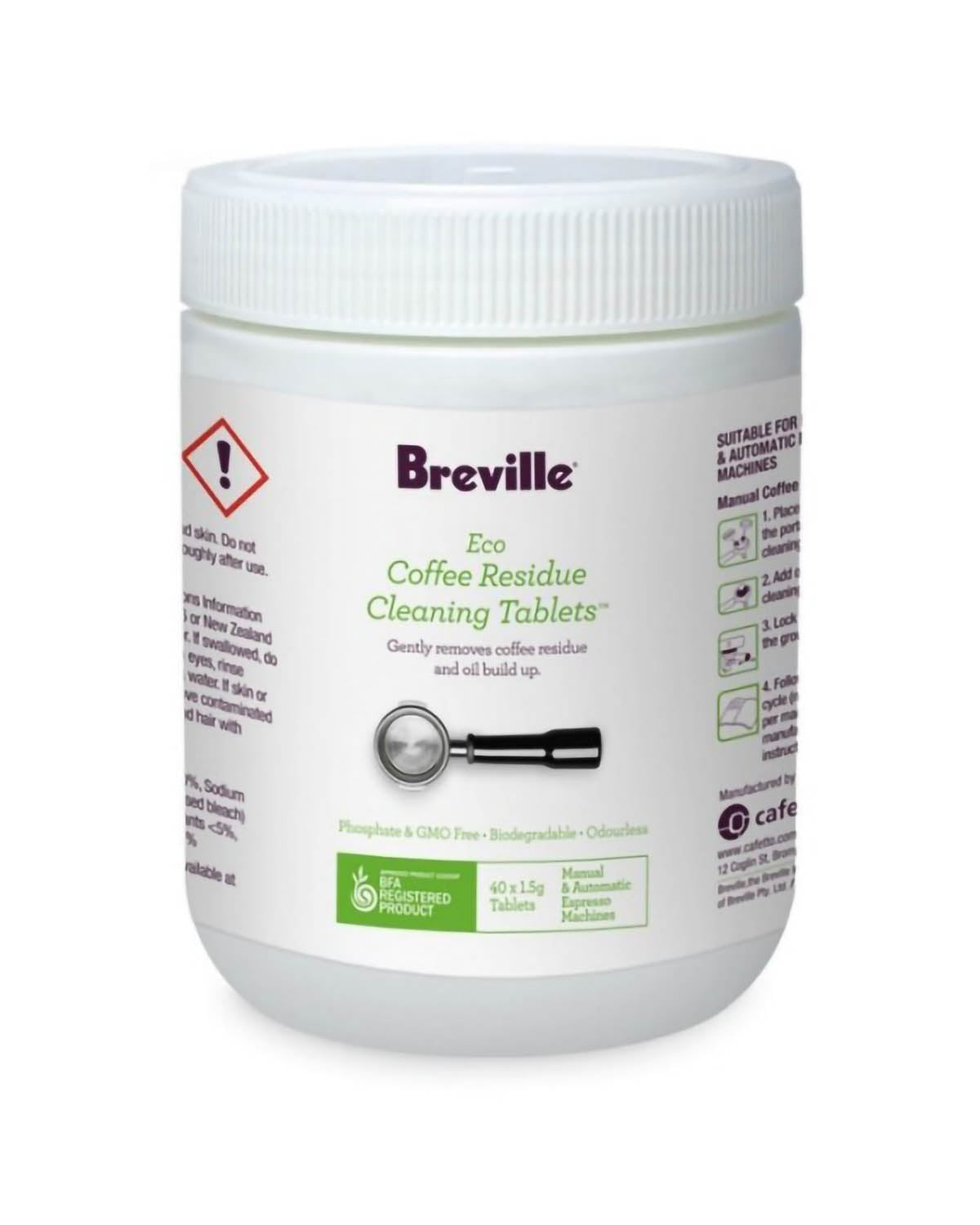 Breville Eco Coffee Residue Cleaning Tablets