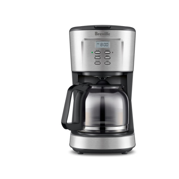 Breville Aroma Style Electronic Drip Coffee Maker - Brushed Steel