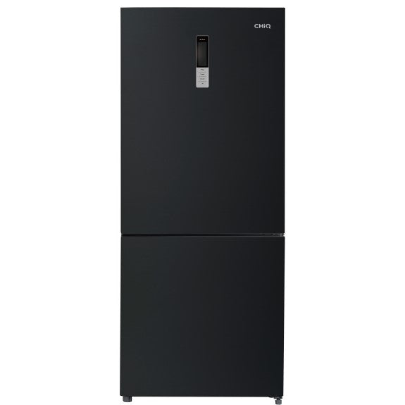 CHiQ 396 Litre Bottom Mount Refrigerator - Black