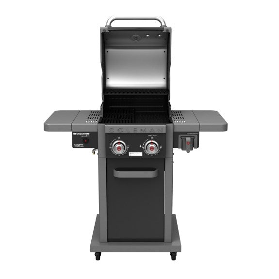 Coleman Revolution 2 Burner BBQ - Black Gloss