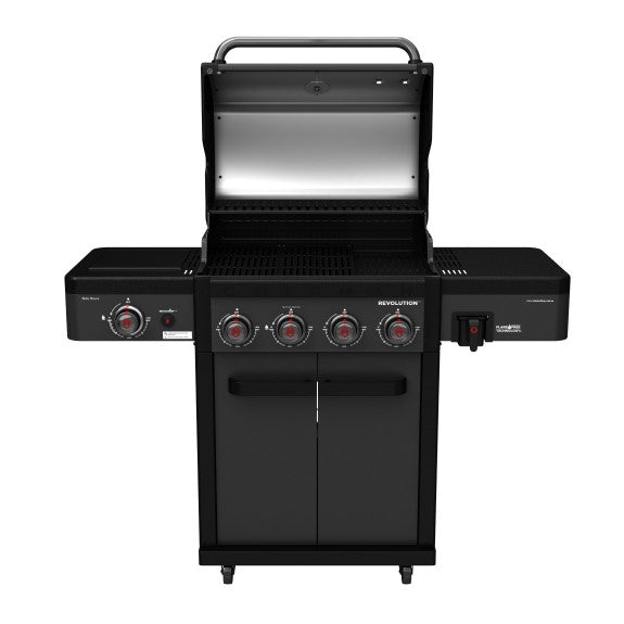 Coleman Revolution 4 Burner BBQ with Side Burner - Black Matte