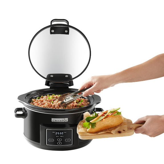 Crock Pot Digital Hinged Lid One Pot Cooker