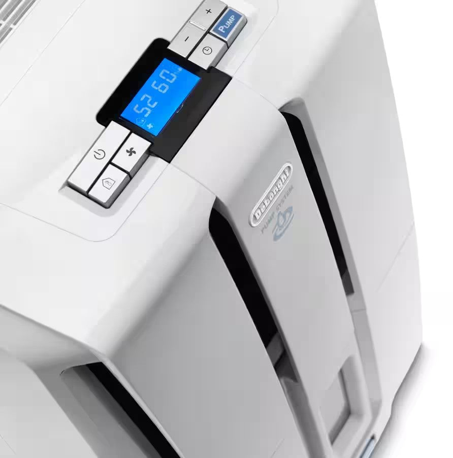 Delonghi Tasciugo Aria 6L Dry Pump Dehumidifier With R290 Gas - White