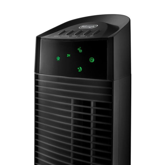 Delonghi Tower Fan with Timer - Black