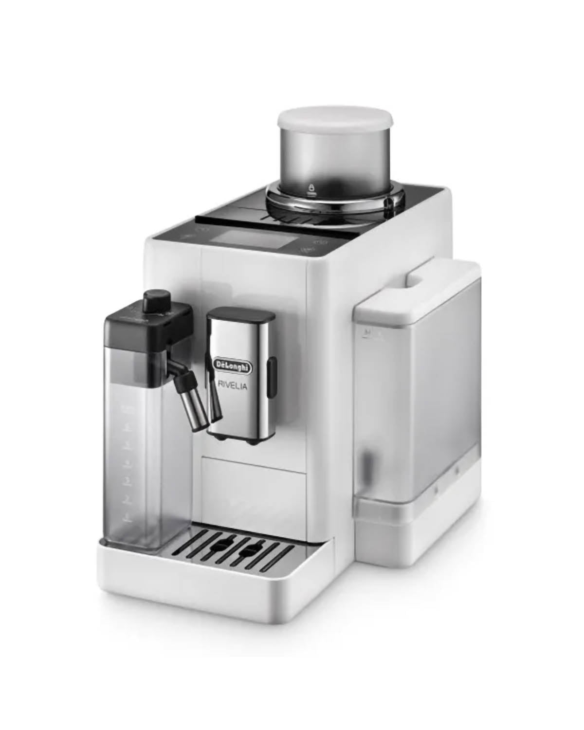 DeLonghi Rivelia Fully Automatic Coffee Machine - White