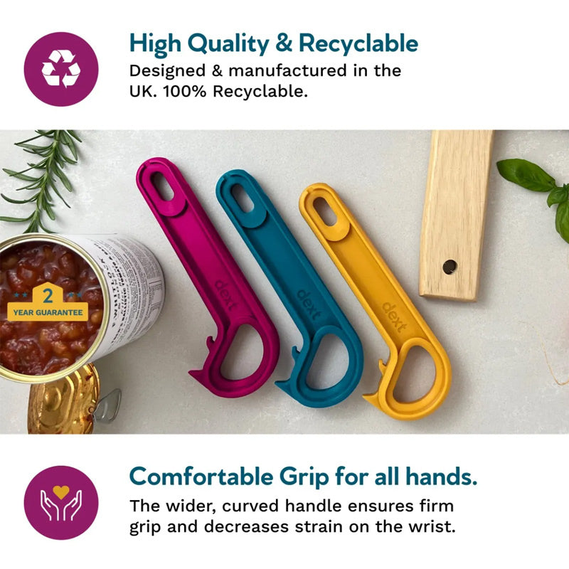 Dext Ring Pull Can Opener - Mulberry