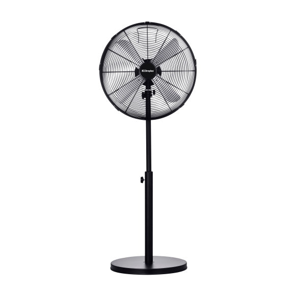 Dimplex 40cm High Velocity Pedestal Fan - Matte Black