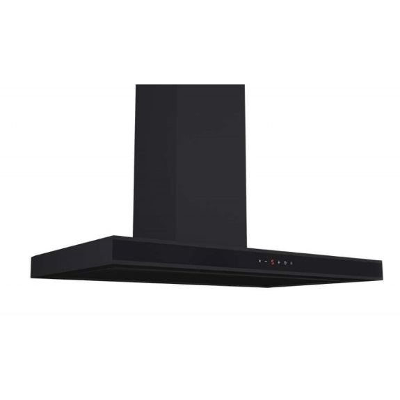 Schweigen 90cm Rangehood Canopy Silent Moderate Cooking - Black