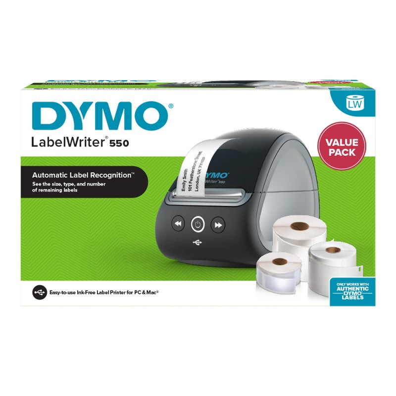 Dymo LabelWriter 550 Value Pack