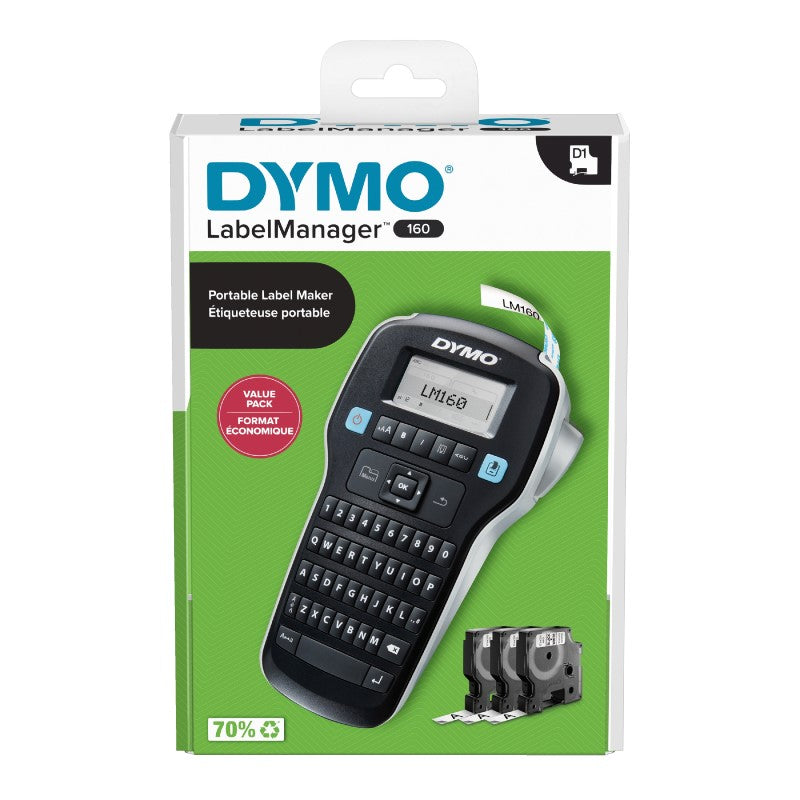 Dymo LabelManager 160 Value Pack