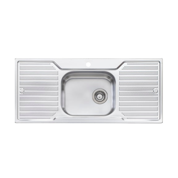 Oliveri 180mm Diaz Single Centre Sink