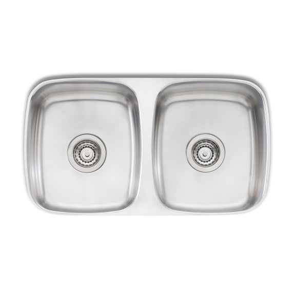 OLIVERI SINK ENDEAVOUR DOUBLE BOWL UNDERMOUNT