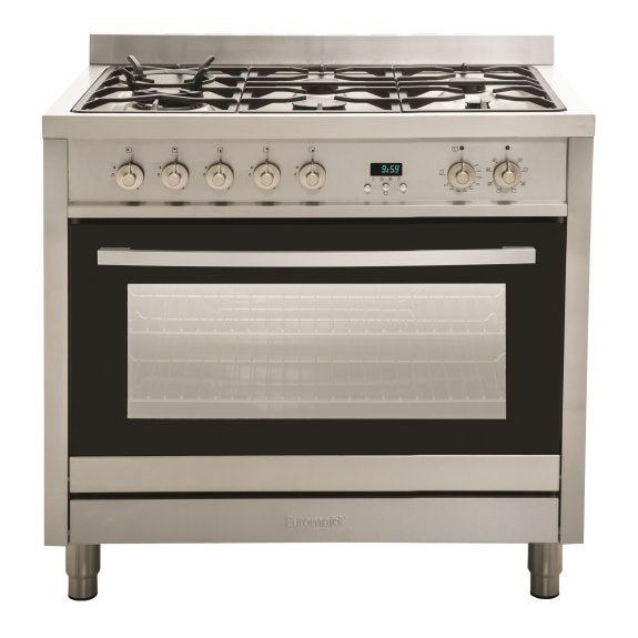 Euromaid 90cm Freestanding Dual Fuel Cooker