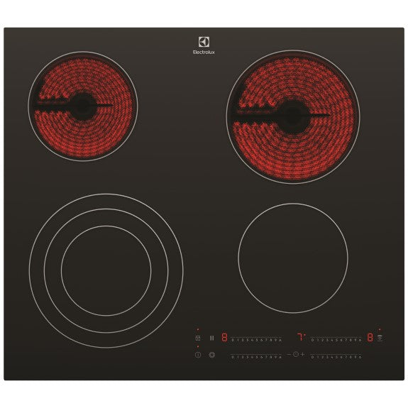 Electrolux UltimateTaste 300 60cm Ceramic Cooktop - Black