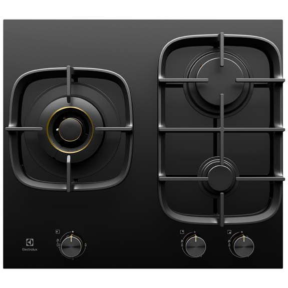 Electrolux 60cm UltimateTaste 900 Gas Cooktop - Black