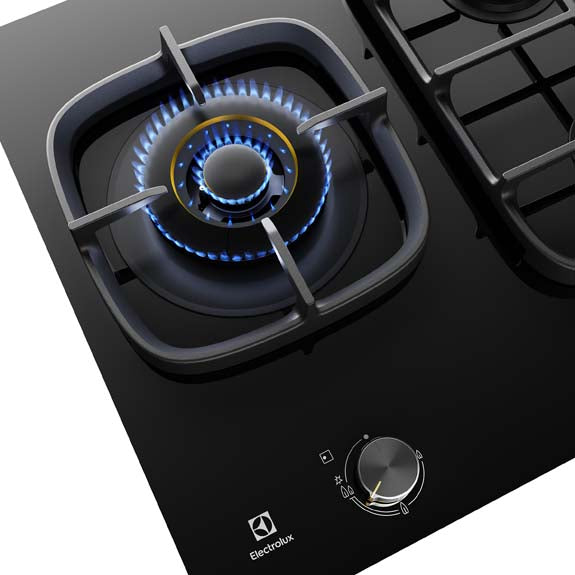 Electrolux 60cm UltimateTaste 900 Gas Cooktop - Black